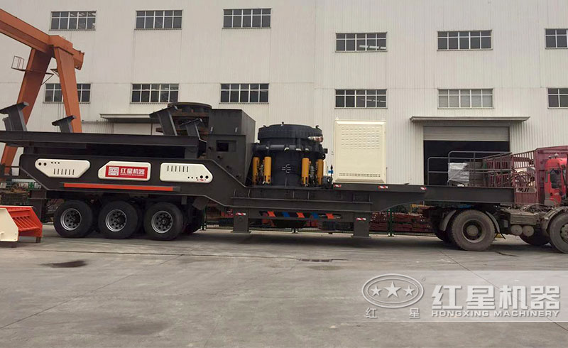 二級碎煤，移動圓錐破，層壓破碎，效能高高產