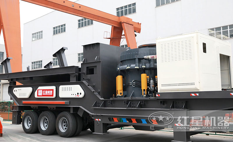 圓錐式移動破碎機，多腔模式，彈簧保險過載裝置