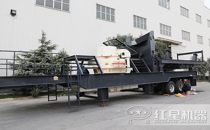 鵝卵石移動制沙機,一體化機組設計，占地面積小 