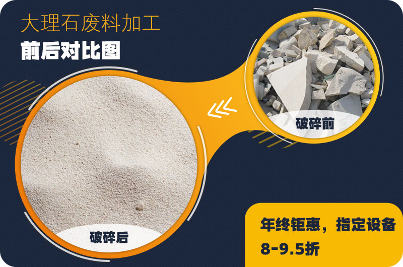 大理石廢料處理之后售價高，利潤好