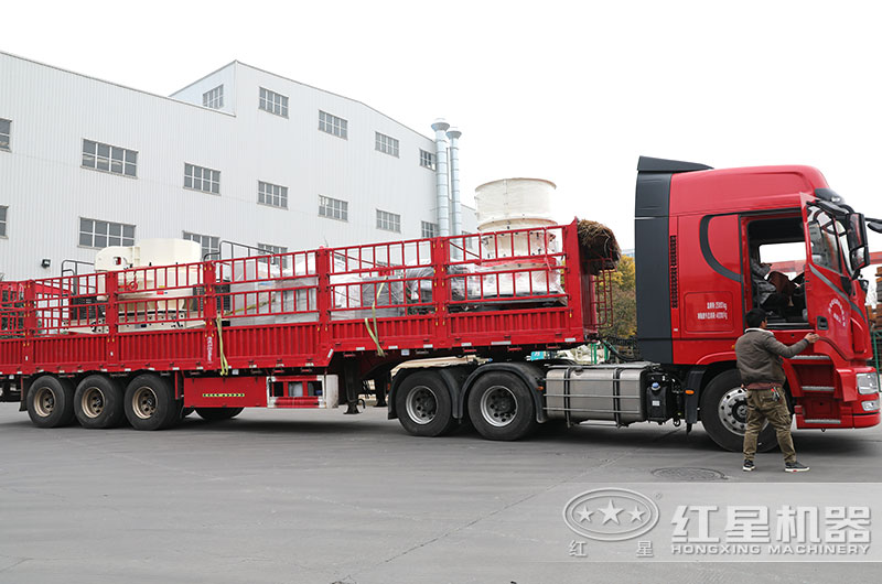 人工機制砂機器發貨及時，負責安裝