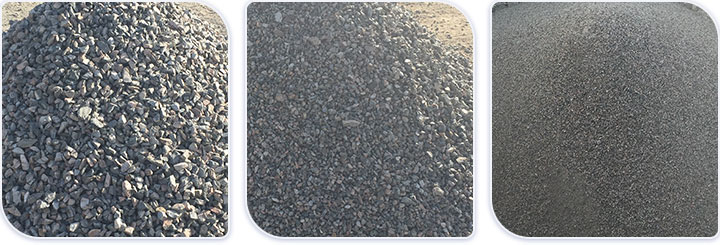 碎沙成品圖，是否達到您的物料要求？