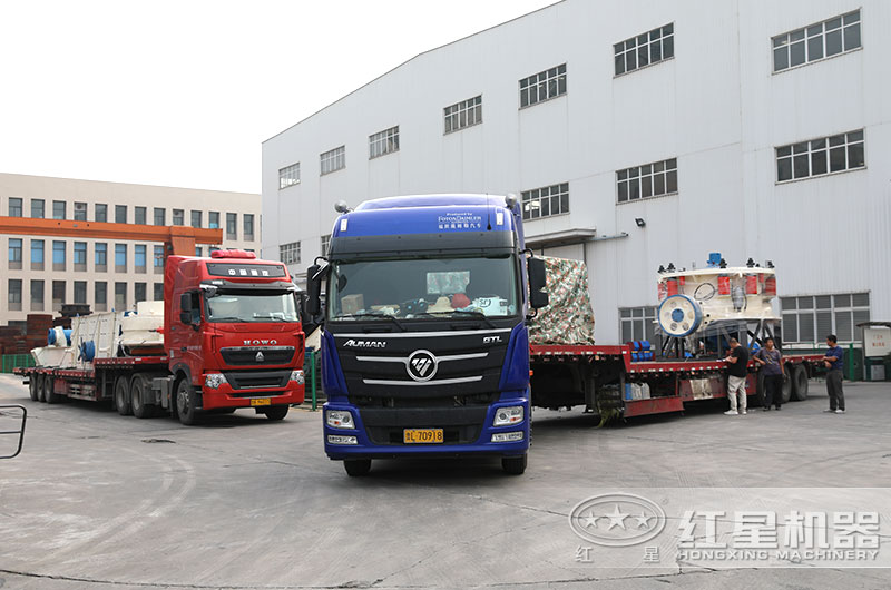 全套碎石生產線設備發貨