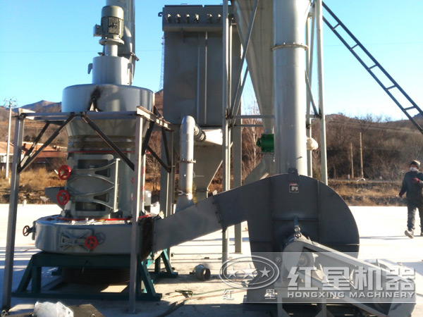 凹凸棒石加工工藝流程現(xiàn)場